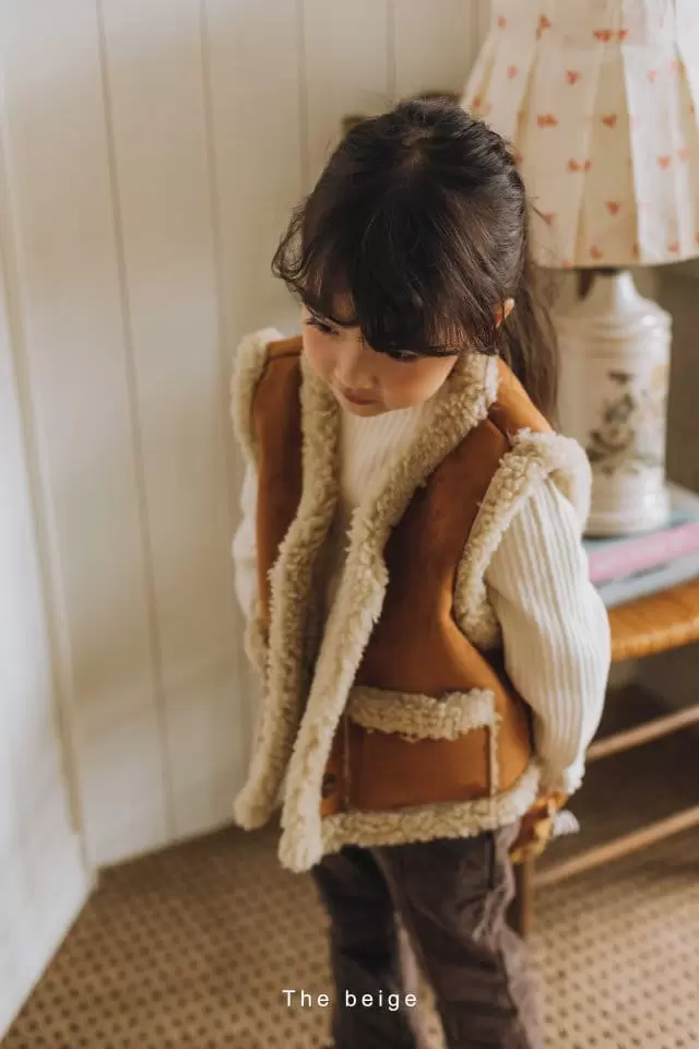 The Beige - Korean Children Fashion - #kidsstore - Musthang Vest - 10