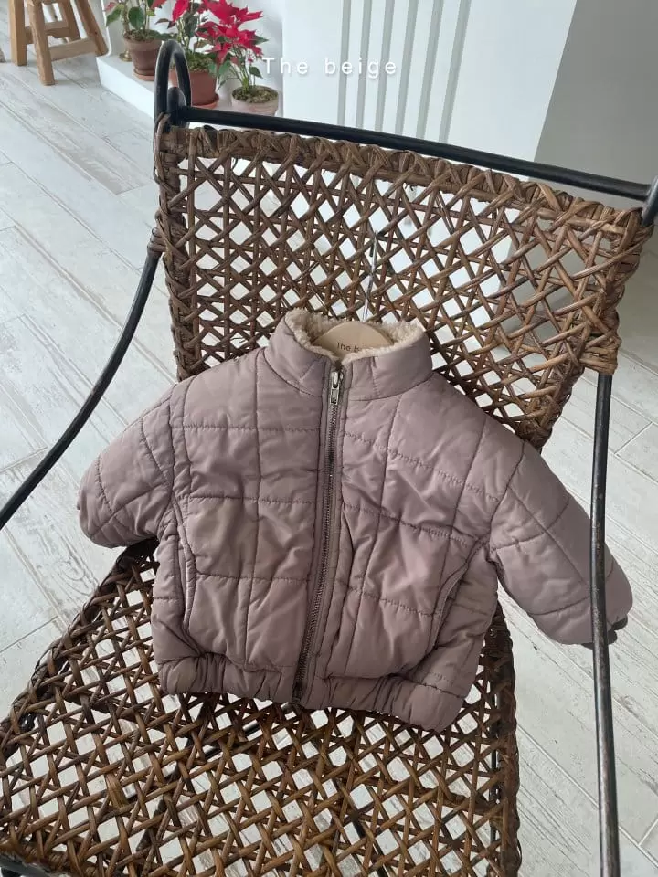 The Beige - Korean Children Fashion - #kidzfashiontrend - Quilting Jumper