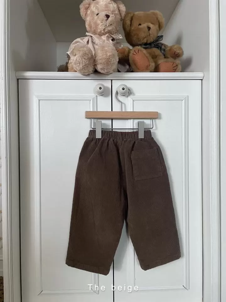 The Beige - Korean Children Fashion - #minifashionista - Pocket Pants - 2