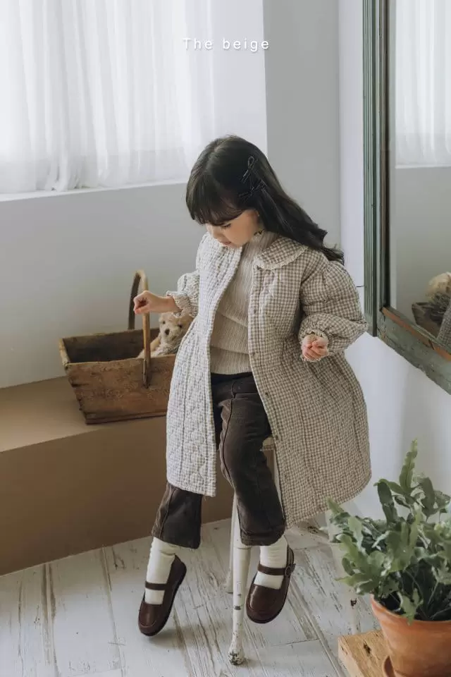 The Beige - Korean Children Fashion - #prettylittlegirls - Rib Pants - 10