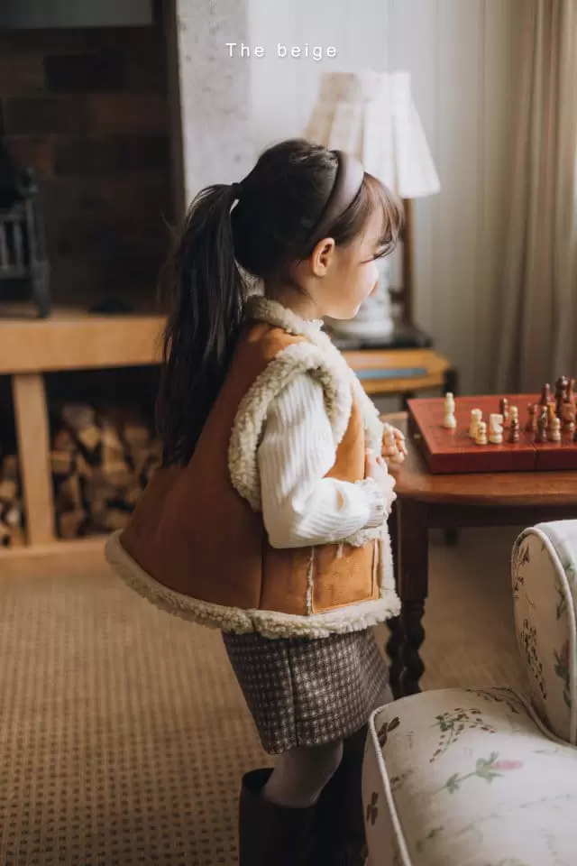 The Beige - Korean Children Fashion - #toddlerclothing - Musthang Vest - 2