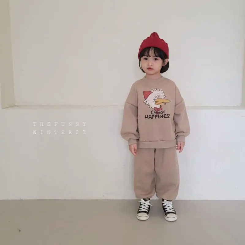 The Funny - Korean Children Fashion - #Kfashion4kids - Happy Duvk Set - 8