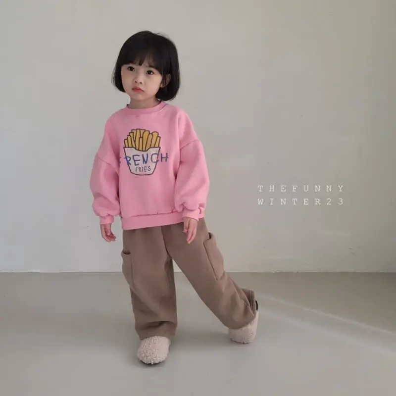 The Funny - Korean Children Fashion - #kidsshorts - French Sweatshirt - 3