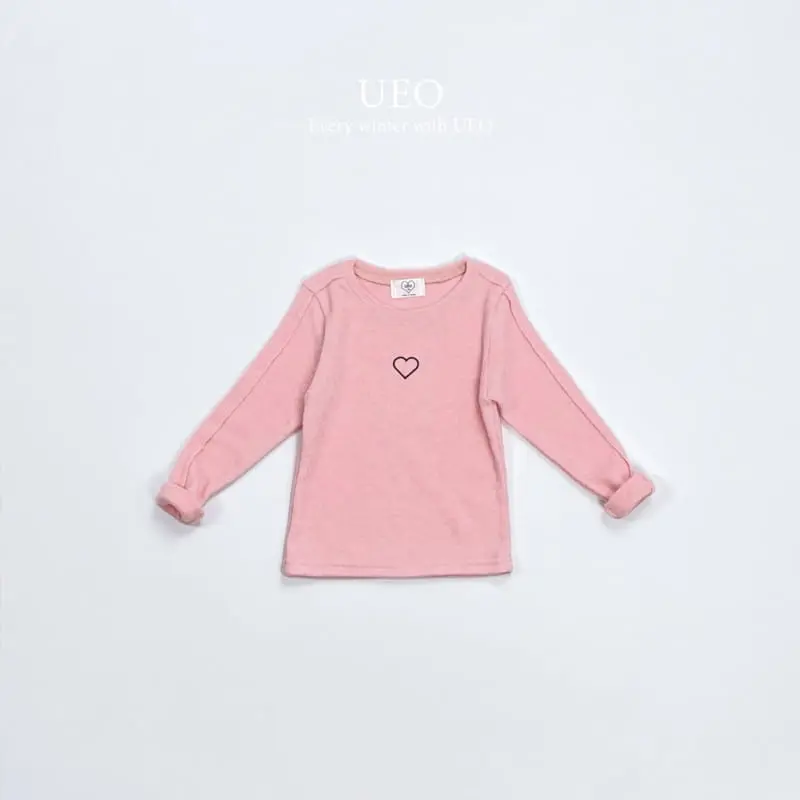 U Eo - Korean Children Fashion - #designkidswear - Heart Deggi Tee - 5