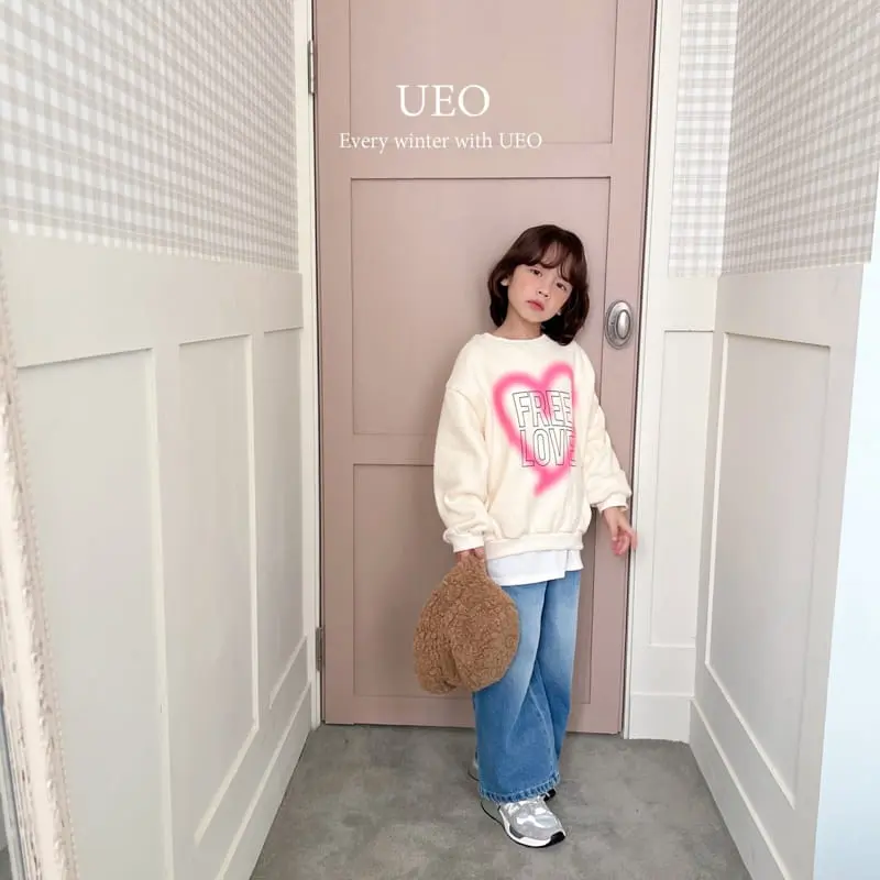 U Eo - Korean Children Fashion - #designkidswear - Love Sweatshirt - 12