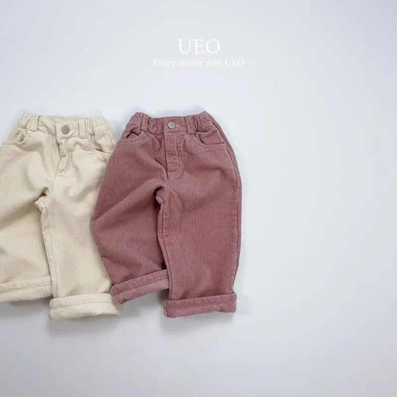 U Eo - Korean Children Fashion - #fashionkids - Cotton Candy Rib Pants