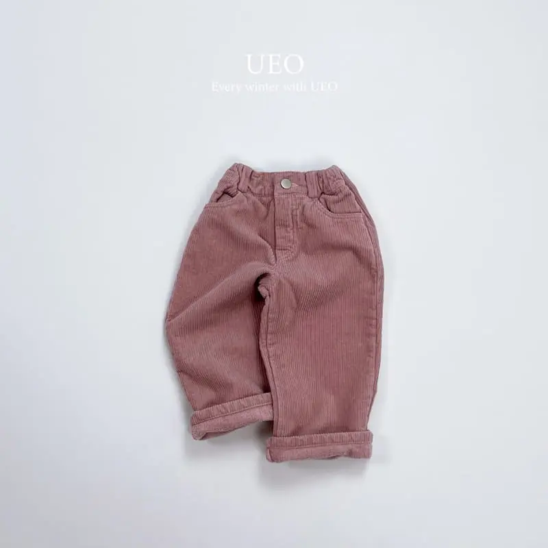 U Eo - Korean Children Fashion - #minifashionista - Cotton Candy Rib Pants - 8