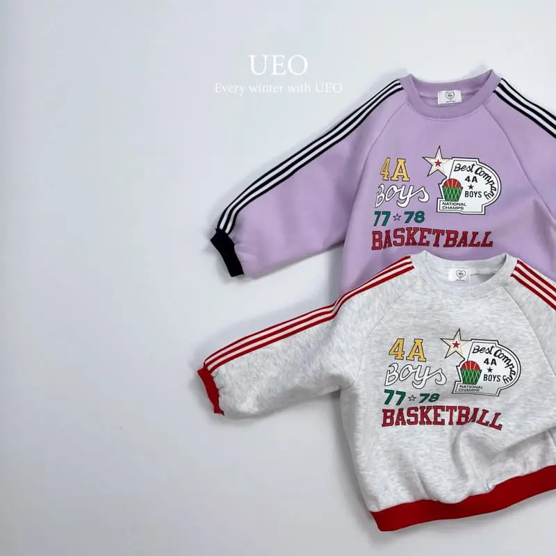 U Eo - Korean Children Fashion - #todddlerfashion - Color Tape Sweatshirt