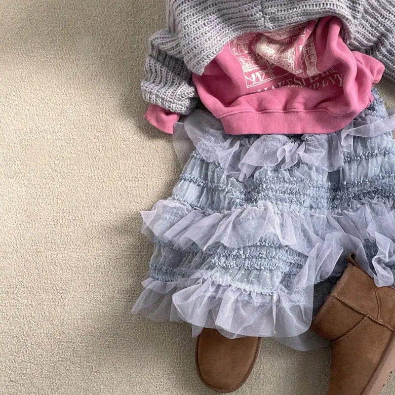 Urban Rabbit - Korean Children Fashion - #childofig - Vanila Sha Skirt - 7
