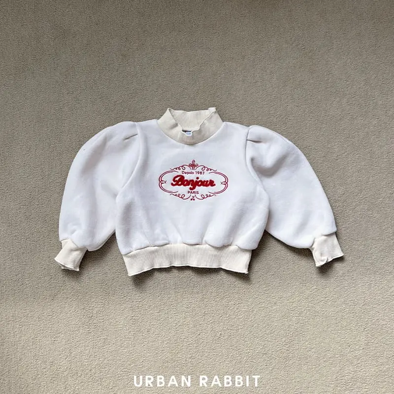 Urban Rabbit - Korean Children Fashion - #childofig - Bonjour Puff Sweatshirt - 3