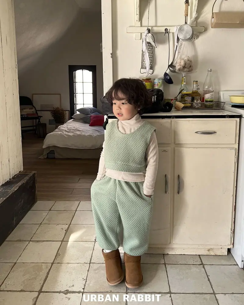 Urban Rabbit - Korean Children Fashion - #childrensboutique - Latte Pants - 10