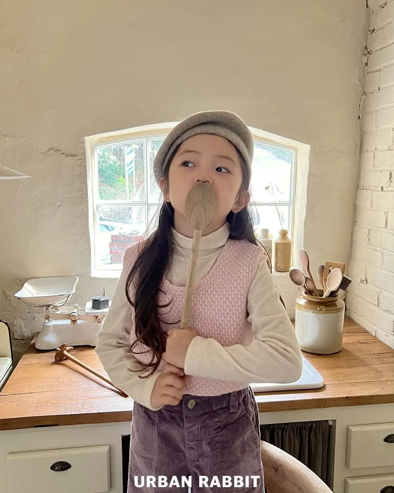 Urban Rabbit - Korean Children Fashion - #designkidswear - Latte Vest - 10