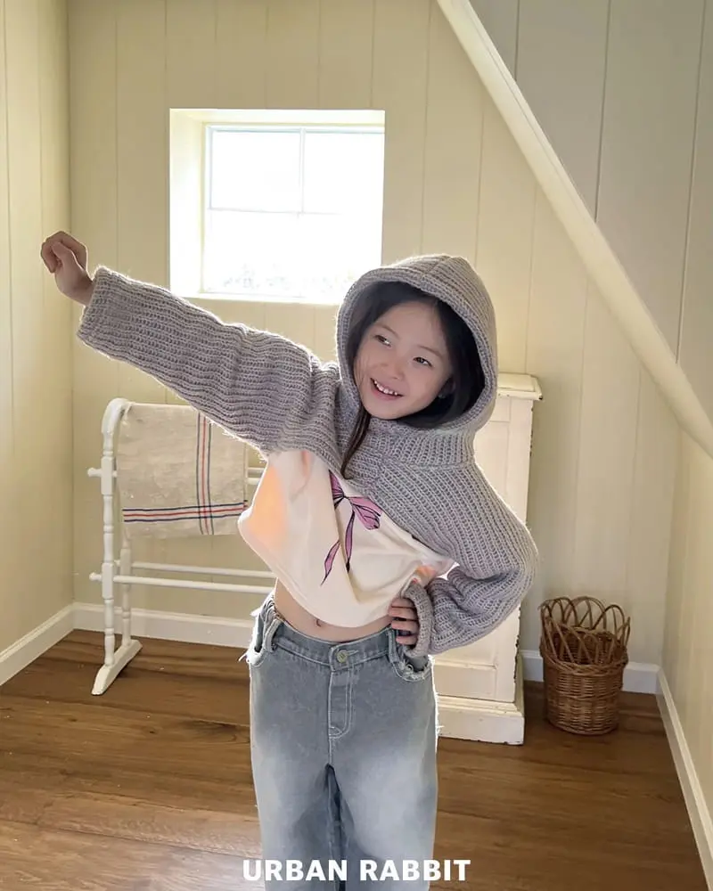 Urban Rabbit - Korean Children Fashion - #discoveringself - Velvet Crop Tee