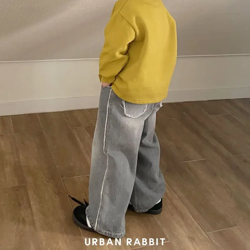 Urban Rabbit - Korean Children Fashion - #kidsshorts - Deggi Fleece Jeans - 11