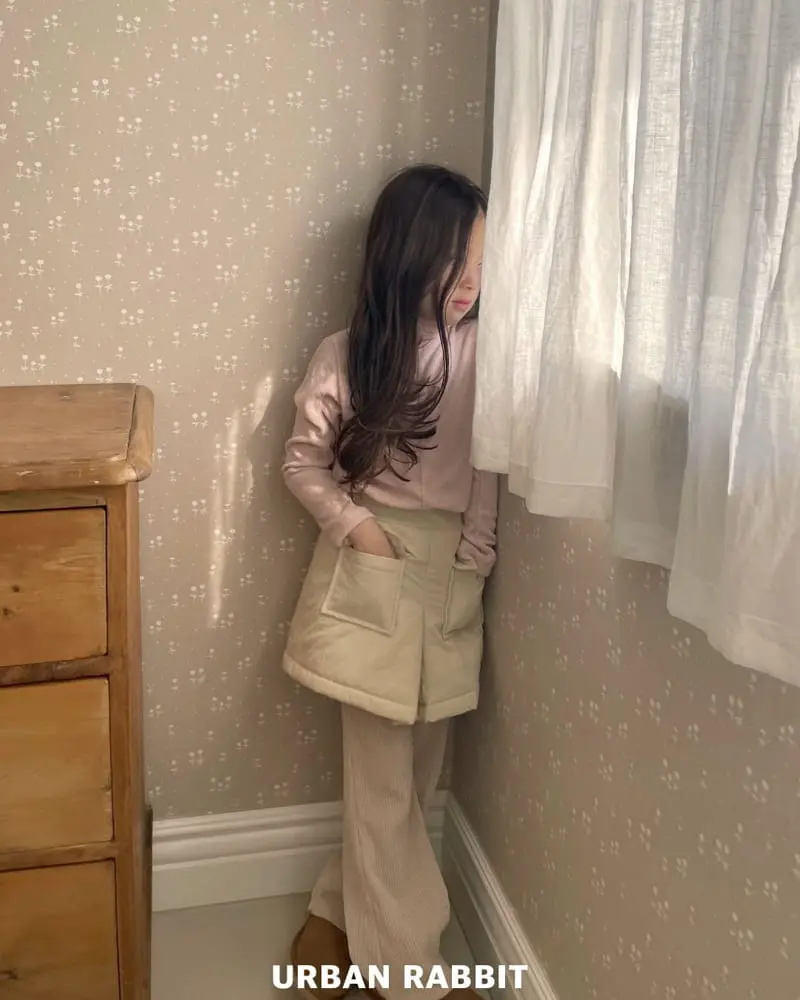 Urban Rabbit - Korean Children Fashion - #kidsstore - Pocket Padding Skirt - 10