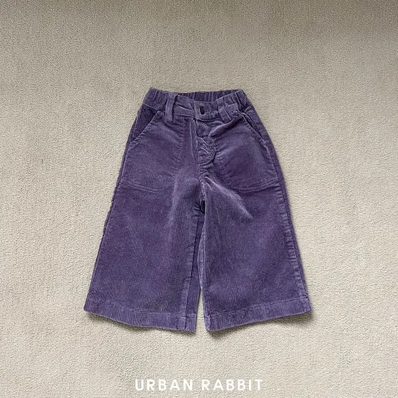 Urban Rabbit - Korean Children Fashion - #kidzfashiontrend - Span Rib Pants