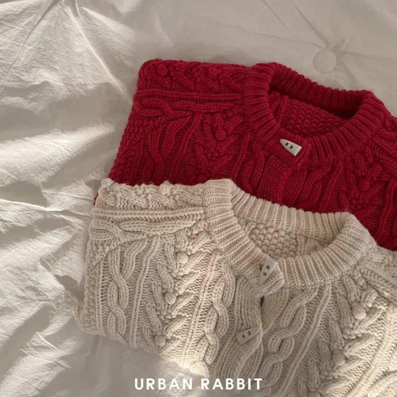 Urban Rabbit - Korean Children Fashion - #littlefashionista - Twist Cardigan - 5