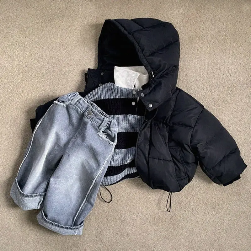 Urban Rabbit - Korean Children Fashion - #magicofchildhood - Deggi Fleece Jeans - 6