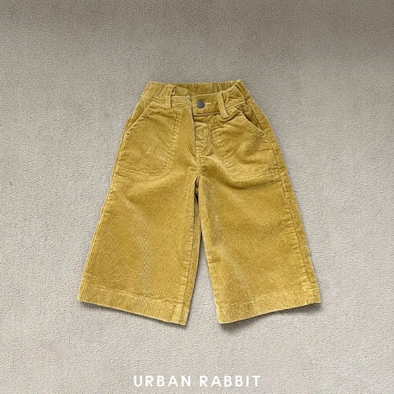 Urban Rabbit - Korean Children Fashion - #littlefashionista - Span Rib Pants - 4