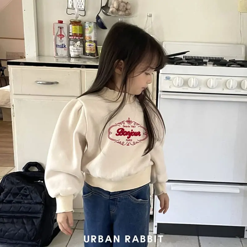 Urban Rabbit - Korean Children Fashion - #minifashionista - Bonjour Sweatshirt - 10