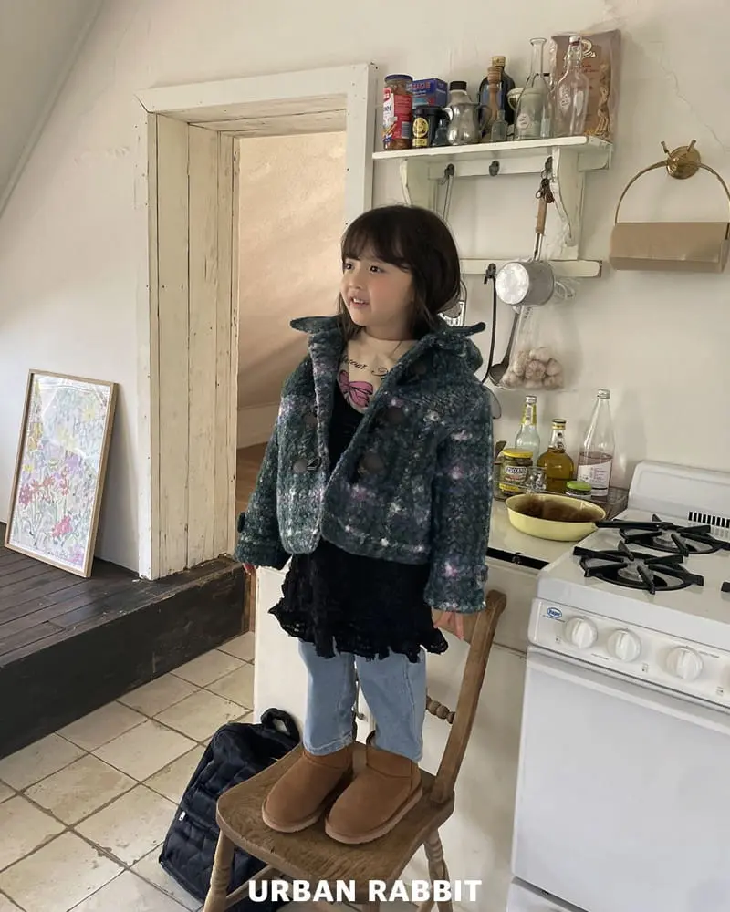 Urban Rabbit - Korean Children Fashion - #todddlerfashion - Velvet Crop Tee - 11