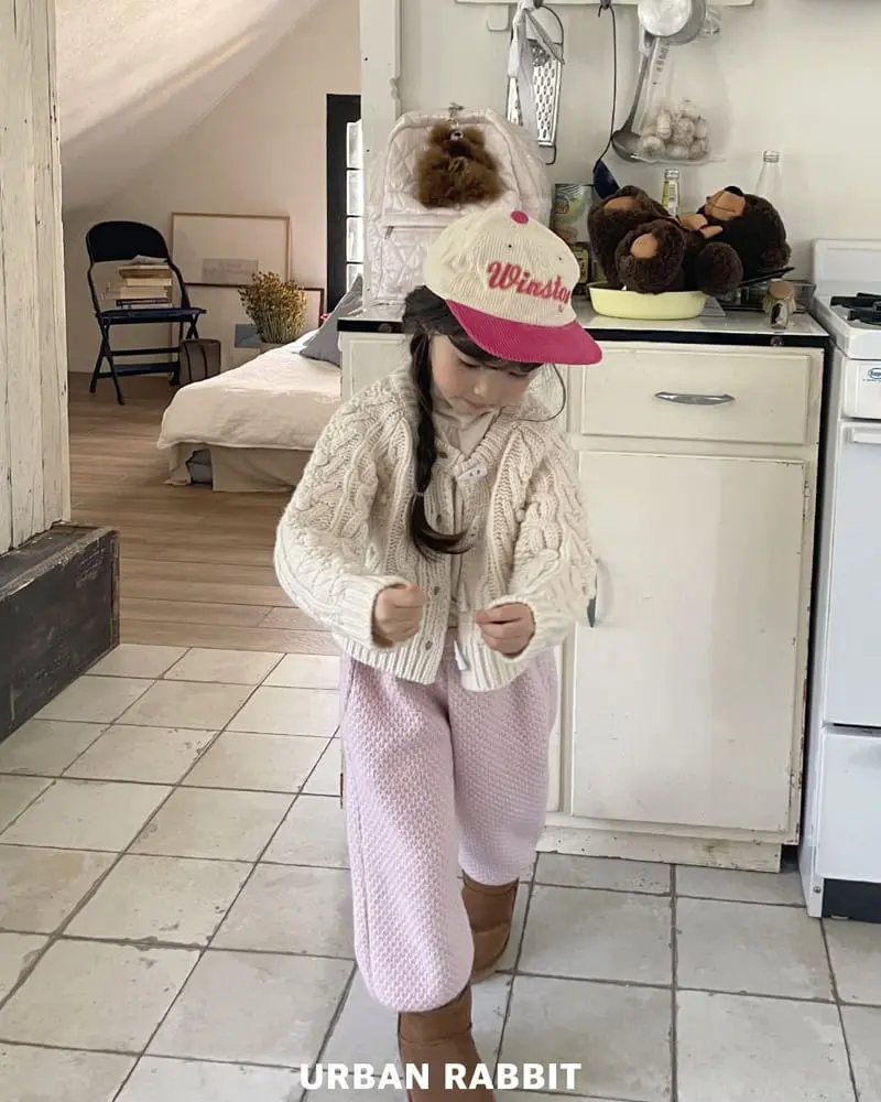 Urban Rabbit - Korean Children Fashion - #todddlerfashion - Latte Pants - 6