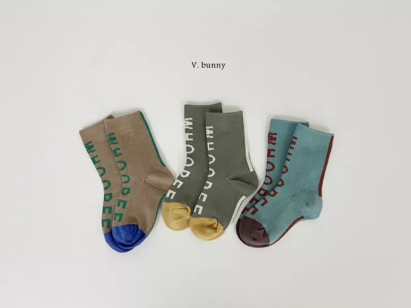 V Bunny - Korean Children Fashion - #childrensboutique - Yahoo Socks Set - 9