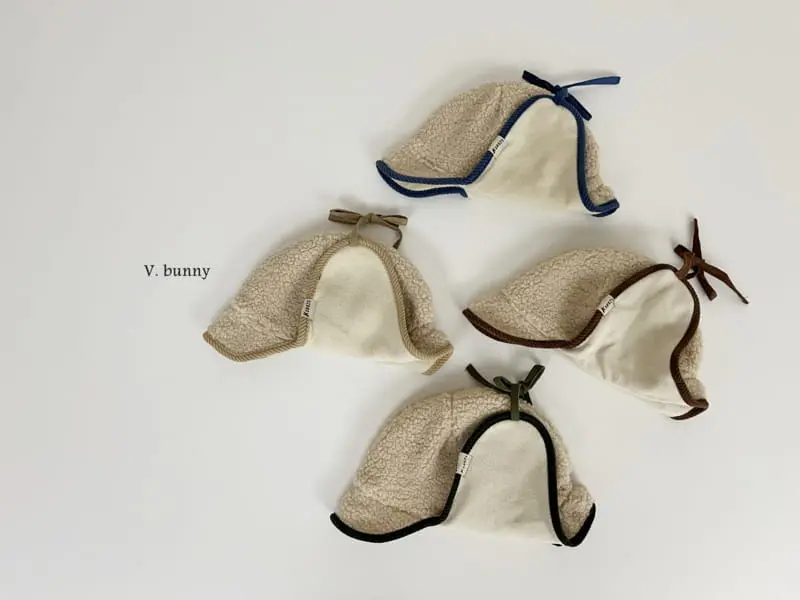 V Bunny - Korean Children Fashion - #childrensboutique - Fleece HAt - 3