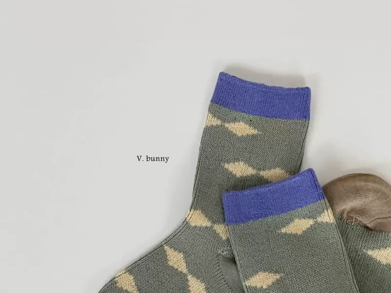 V Bunny - Korean Children Fashion - #designkidswear - Spring Socks Set - 8
