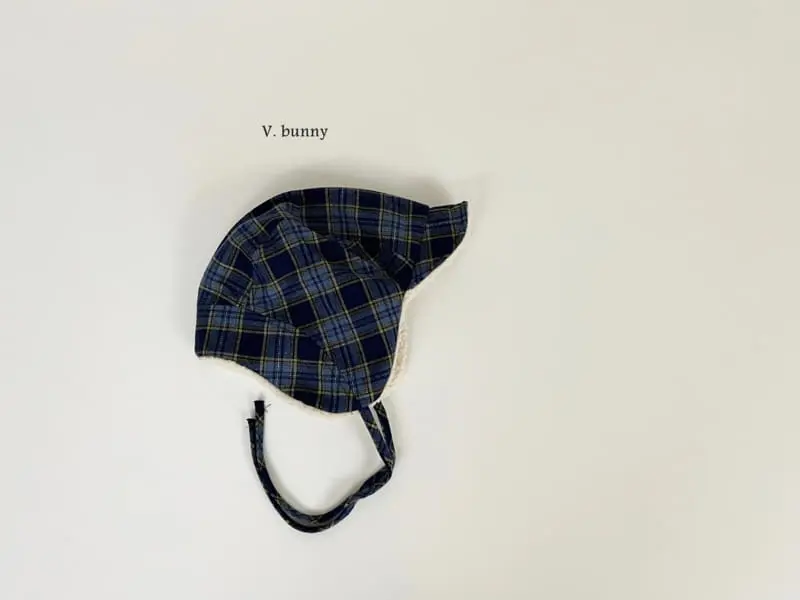 V Bunny - Korean Children Fashion - #fashionkids - Check Hat - 5