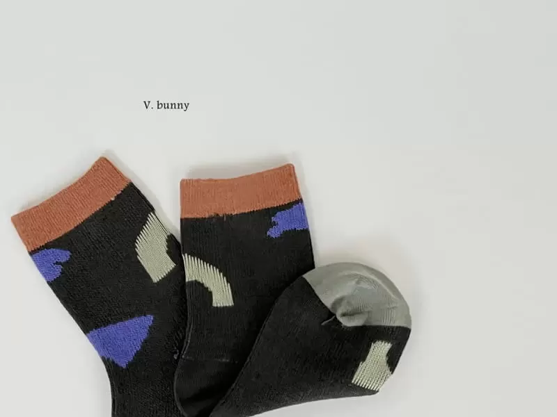 V Bunny - Korean Children Fashion - #kidsshorts - Space Socks Set - 10