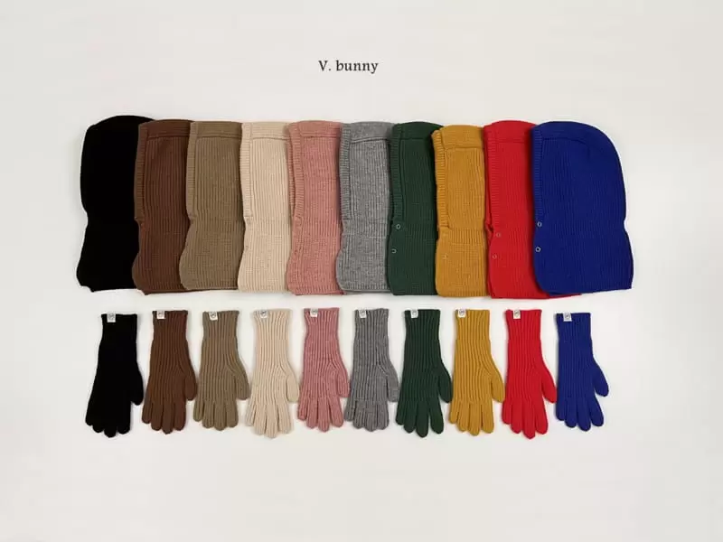 V Bunny - Korean Children Fashion - #kidzfashiontrend - Color Pepper Gloves - 3