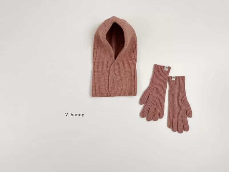 V Bunny - Korean Children Fashion - #littlefashionista - Color Pepper Gloves - 5