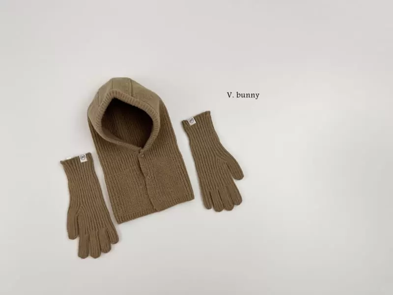 V Bunny - Korean Children Fashion - #minifashionista - Color Pepper Gloves - 7