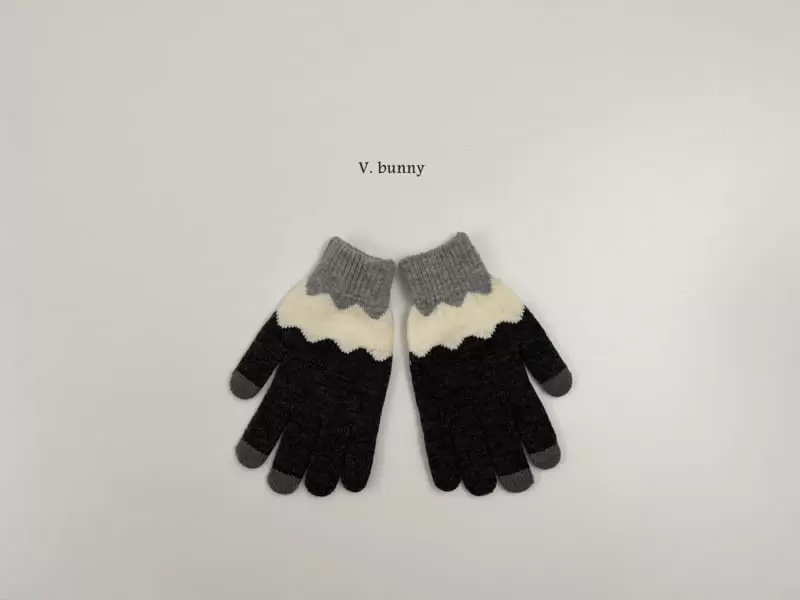 V Bunny - Korean Children Fashion - #minifashionista - Wave Gloves with Mom - 4