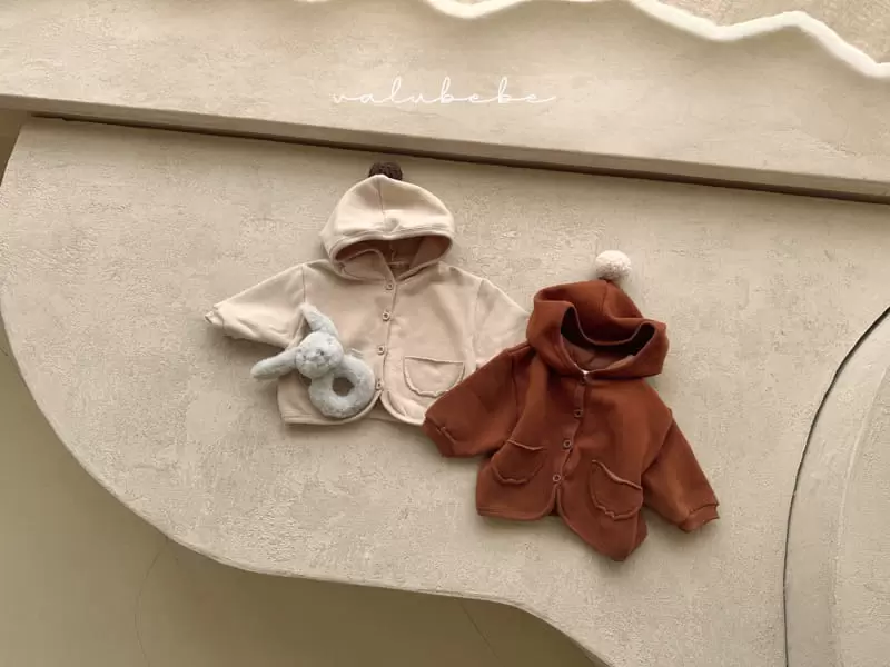 Valu Bebe - Korean Baby Fashion - #babyboutique - Bell Fleece Hoody Jacket - 7