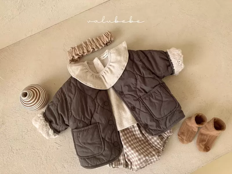 Valu Bebe - Korean Baby Fashion - #babyboutique - Check Knit Bloomer - 8