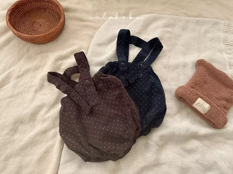 Valu Bebe - Korean Baby Fashion - #babyboutique - Dot Dungarees Bloomer - 2