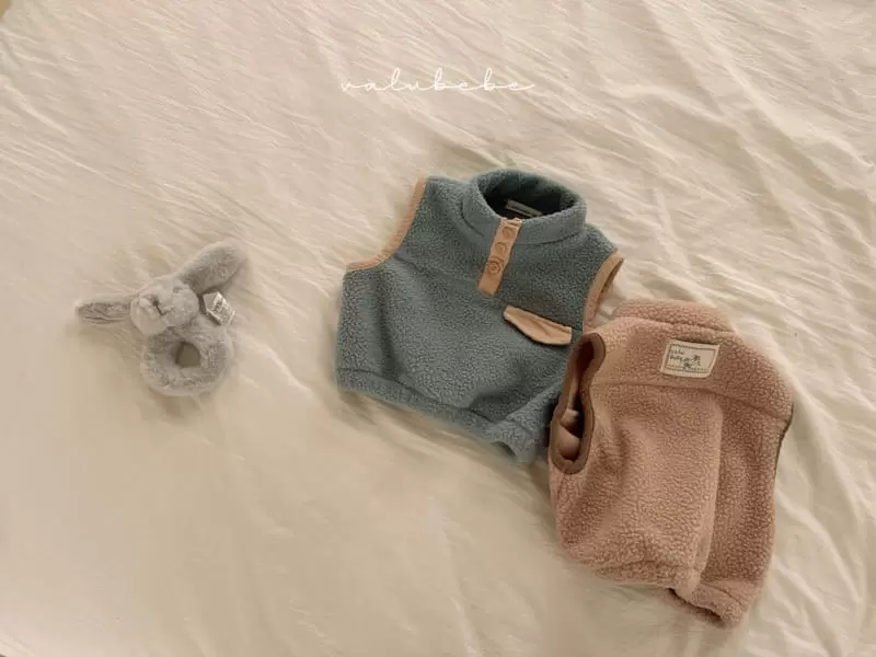 Valu Bebe - Korean Baby Fashion - #babyboutique - Dumble Half Button Vest - 9