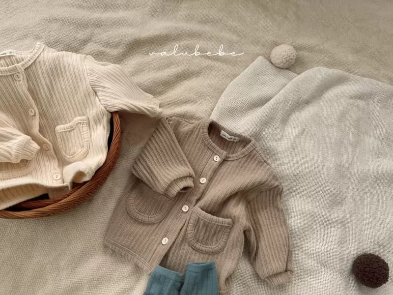 Valu Bebe - Korean Baby Fashion - #babyboutique - Cozy Rib Cardigan - 6