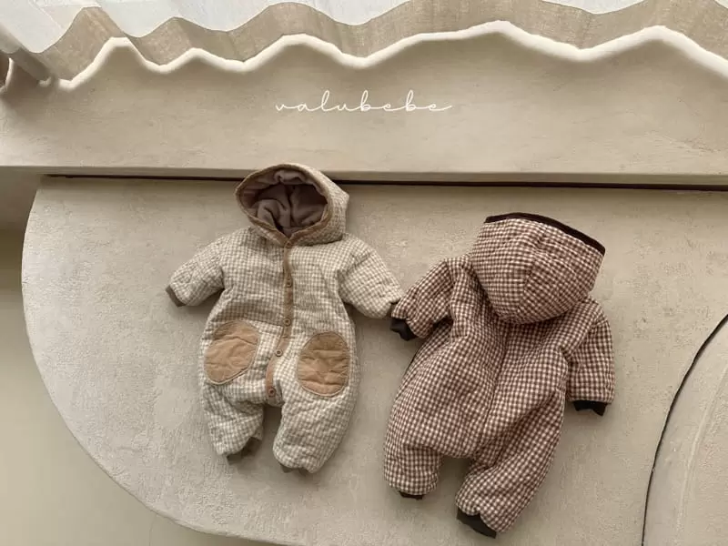 Valu Bebe - Korean Baby Fashion - #babyboutique - Check Bodysuit - 6