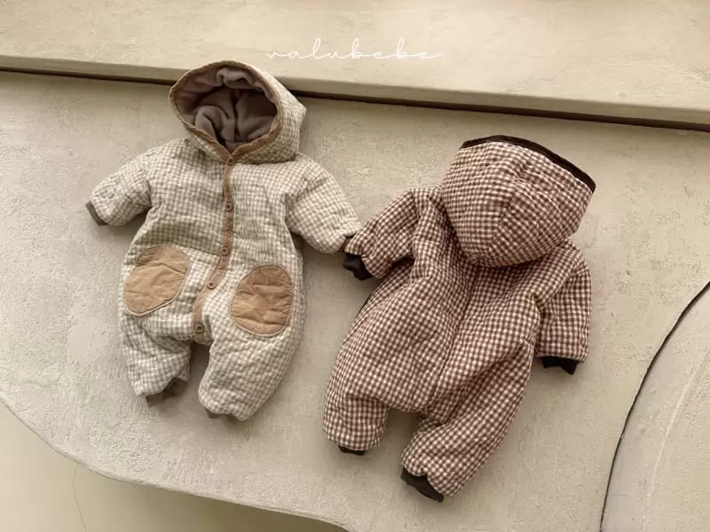 Valu Bebe - Korean Baby Fashion - #babyboutique - Check Bodysuit - 7