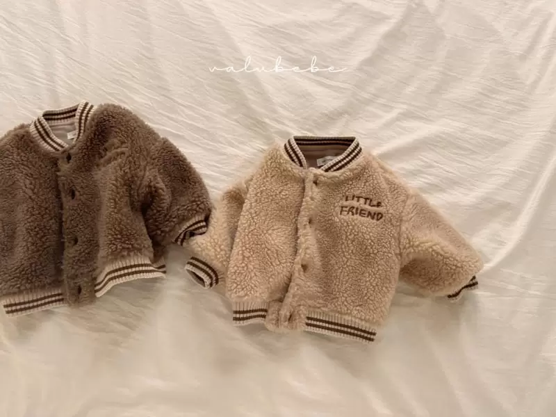 Valu Bebe - Korean Baby Fashion - #babyboutiqueclothing - Friend Dumble Baseball Jumper - 6