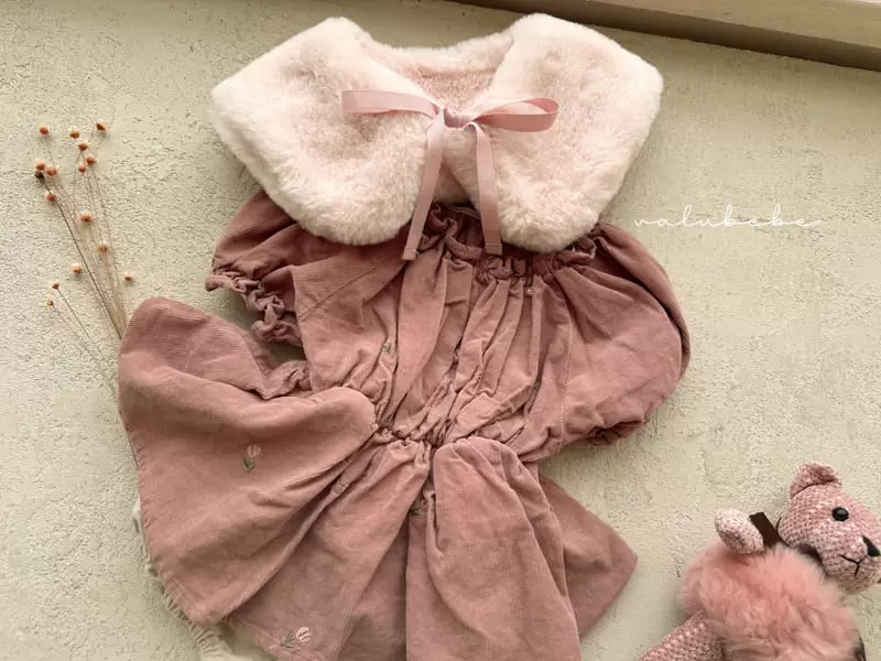 Valu Bebe - Korean Baby Fashion - #babyboutique - FLuffy Muffler - 4