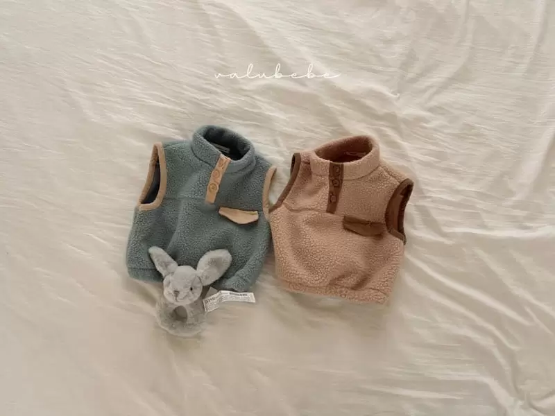 Valu Bebe - Korean Baby Fashion - #babyboutiqueclothing - Dumble Half Button Vest - 11