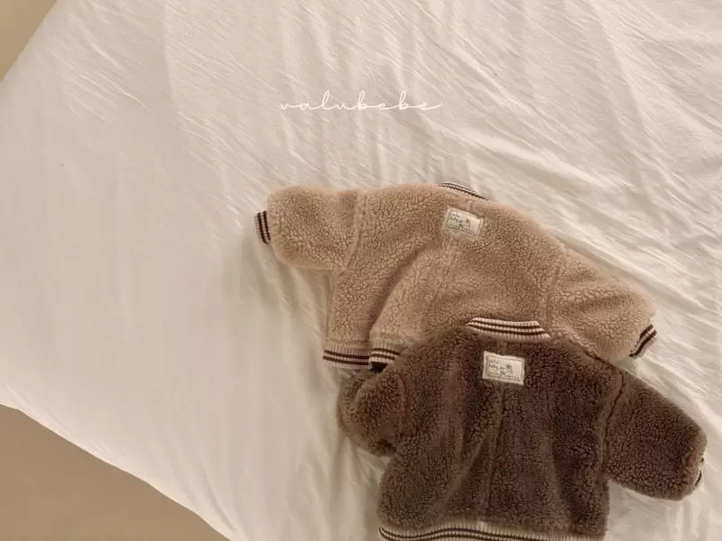 Valu Bebe - Korean Baby Fashion - #babyclothing - Friend Dumble Baseball Jumper - 7