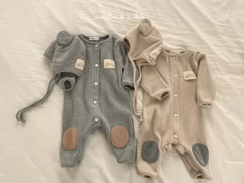 Valu Bebe - Korean Baby Fashion - #babyclothing - Rib Ears Bonnet - 12