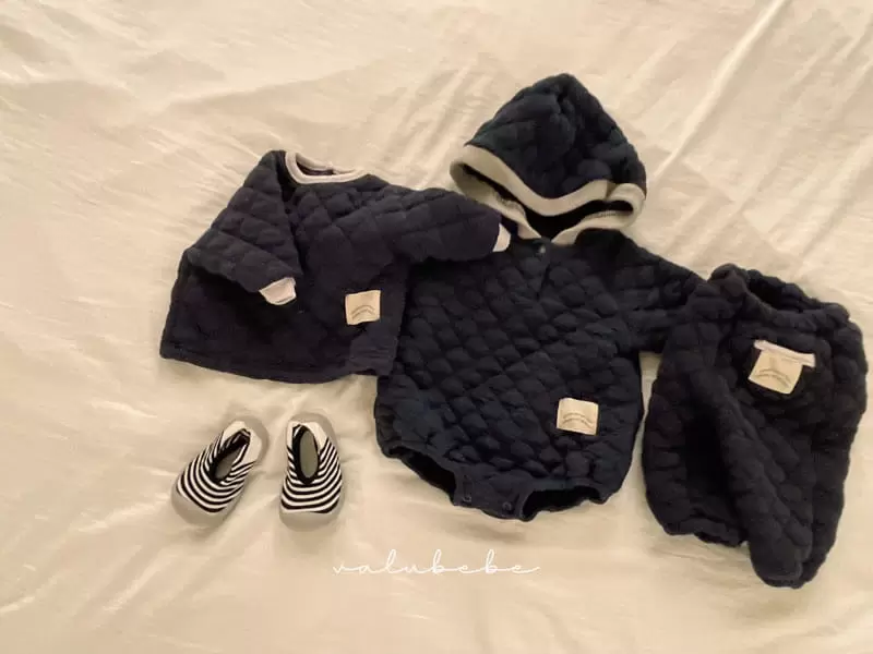 Valu Bebe - Korean Baby Fashion - #babyfashion - Bubble Bonding Bodysuit - 11