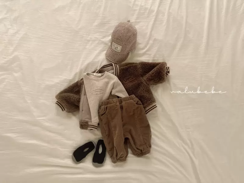 Valu Bebe - Korean Baby Fashion - #babyfashion - Friend Dumble Baseball Jumper - 8
