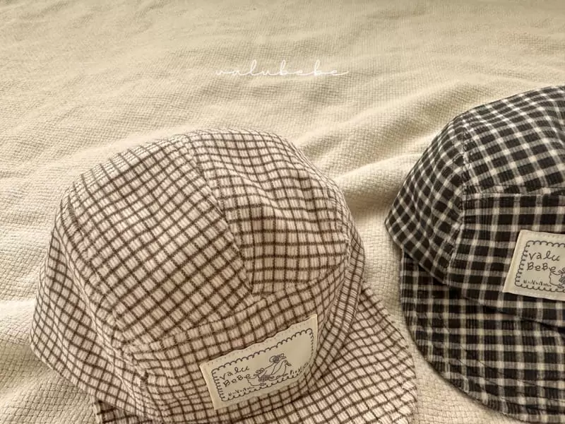 Valu Bebe - Korean Baby Fashion - #babyfever - Check Duck Cap - 11